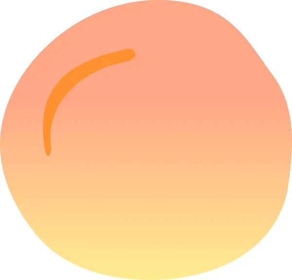 ภาพประกอบลูกพีชสด — ภาพเวกเตอร์สต็อก