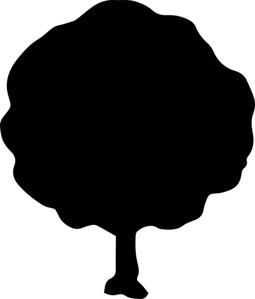 Δέντρο σιλουέτα — Διανυσματικό Αρχείο