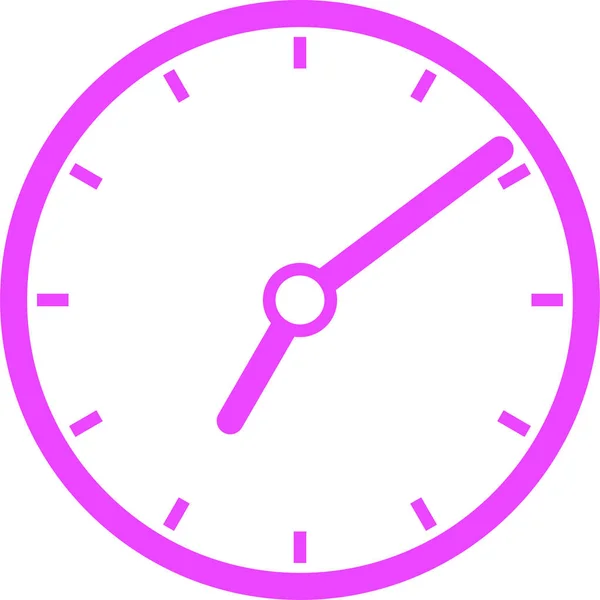 Illustration Horloge colorée — Image vectorielle