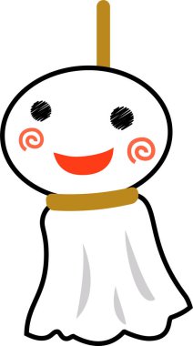 Yağmur mevsimi illüstrasyon 