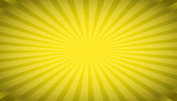 Gradation plus large fond de sunburst — Image vectorielle