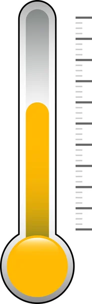 Thermometer illustratie — Stockvector
