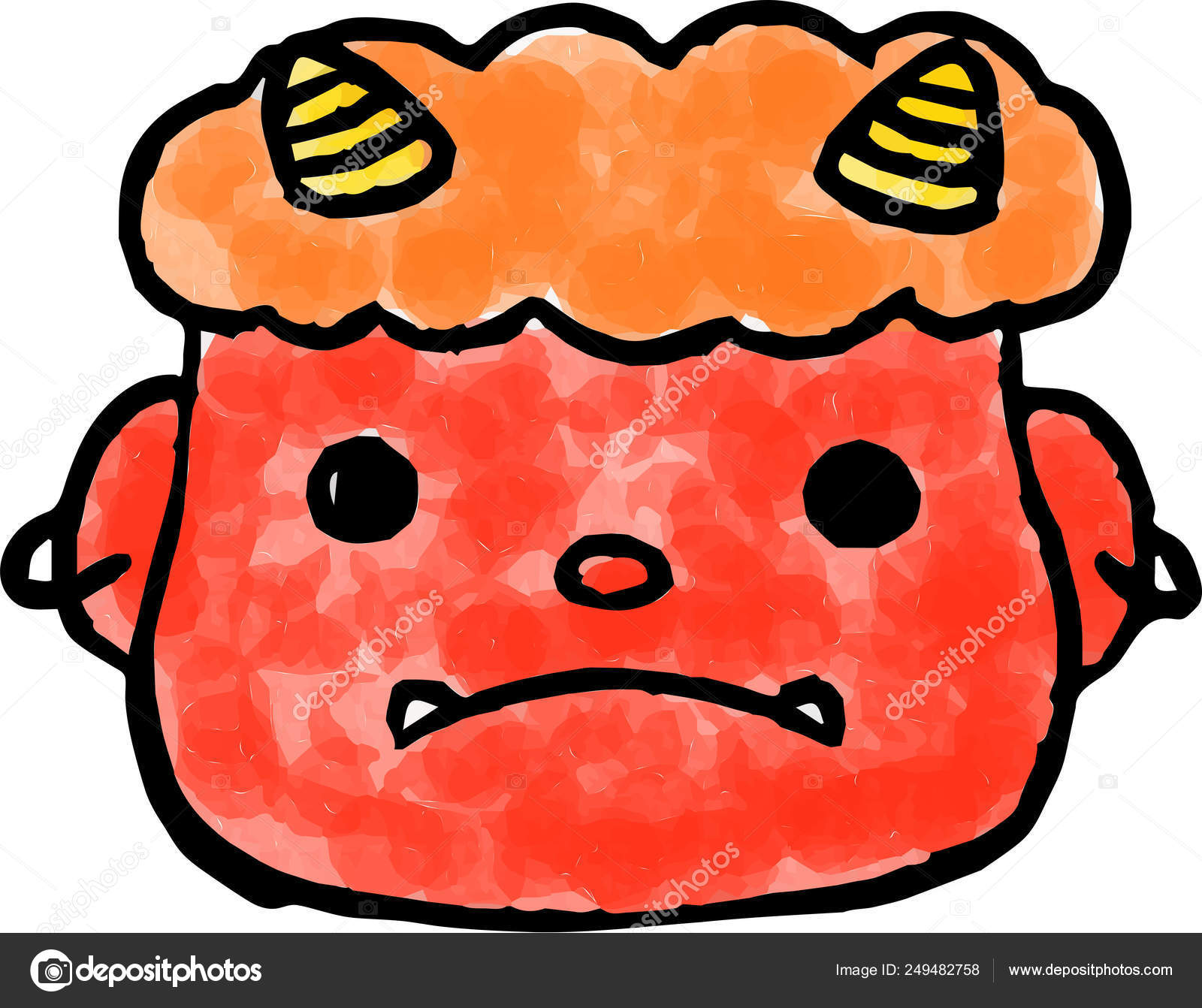 無料イラスト画像 トップ100鬼 イラスト リアル