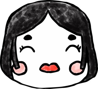 Suluboya stil Japon zenginlik tanrısı