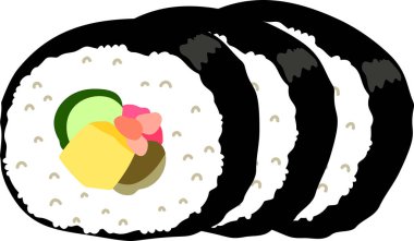 Zarif Japon Eho-maki suşi roll