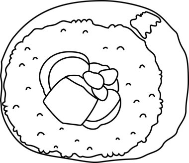 Japon Eho maki sushi roll anahat