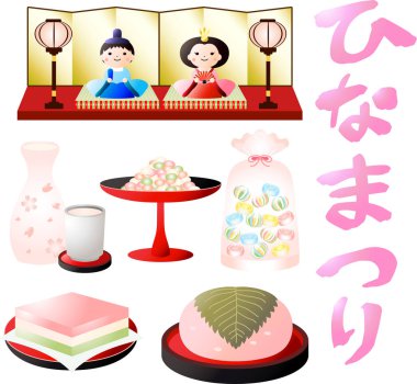 Kız için gerçekçi Japon bez bebek Festivali