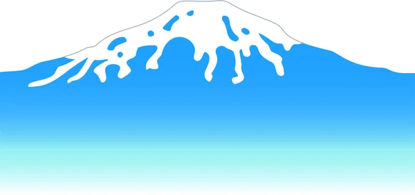 Contexte du mont Fuji — Image vectorielle