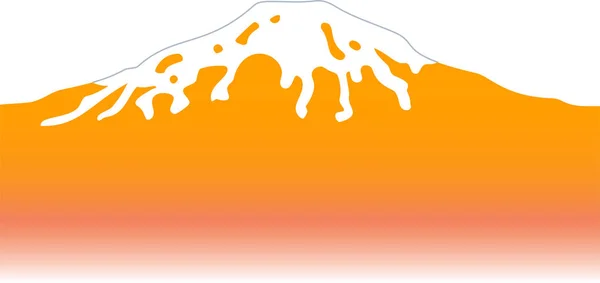 Contexte du mont Fuji — Image vectorielle