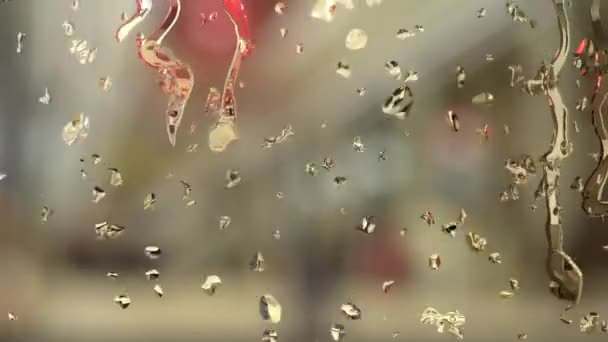 Filmik Kroplami Wody Japonii — Wideo stockowe