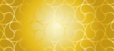 Bu, muhteşem Japon stili Tomoe desenli arka plan materyalinin bir çizimi. 