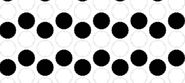 Dit Een Illustratie Van Monochrome Japanse Stijl Sneeuw Ring Patroon — Stockvector