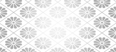 Bu Japon tarzı kasımpatı arkaplan malzemesinin bir çizimi.