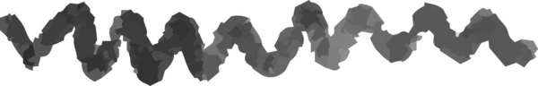 Ілюстрація Горизонтальної Лінії Олівця Використанням Теплих Кольорів Акварельної Текстури — стоковий вектор