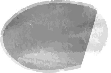 Bu, tek renkli suluboya desenli yatay dairesel çerçevenin çizimi. 