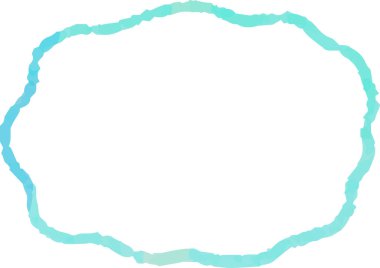 Bu soğuk suluboya desenli yatay çemberin bir çizimi. 