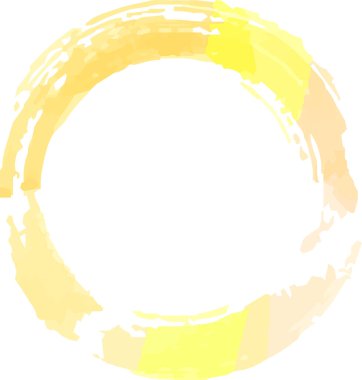 Bu, fırçayla çizilmiş Altın Suluboya yüzüğünün bir çizimi. 