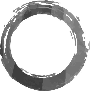 Bu, fırçayla çizilmiş Siyah Suluboya yüzüğünün bir çizimi. 