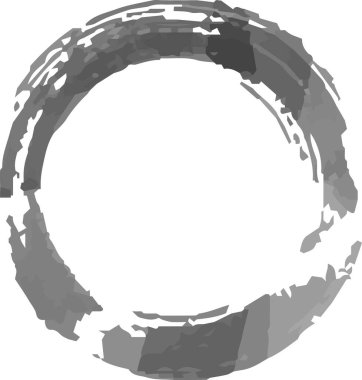 Bu, fırçayla çizilmiş Siyah Suluboya yüzüğünün bir çizimi. 