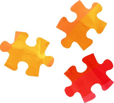 Bu Suluboya Bulmacasının bir çizimi 