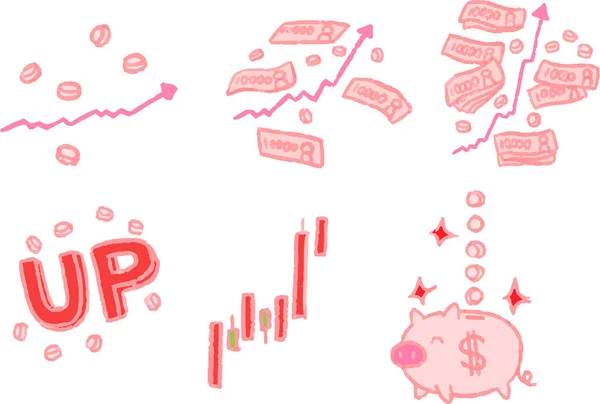 Pop Illusztráció Illusztrációja Amely Részvényárfolyam Ingadozást Mutatja — Stock Vector