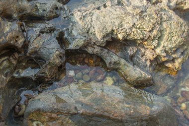 Dağlarda aşındırmak doğal granit