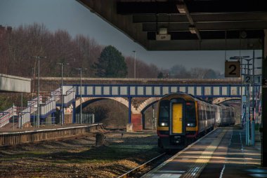 Eski klasik Tren İstasyonu, güzel