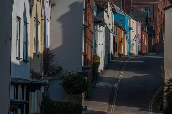 Pequeña carretera en la ciudad de Bristol . —  Fotos de Stock