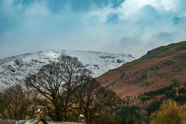 Όμορφα βουνά στην περιοχή Lake District. — Φωτογραφία Αρχείου