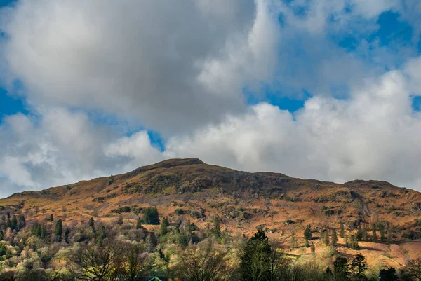 Belas montanhas na área Lake District . — Fotografia de Stock