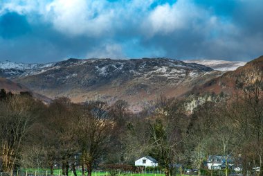 Lake District bölgesinde küçük bir köy.