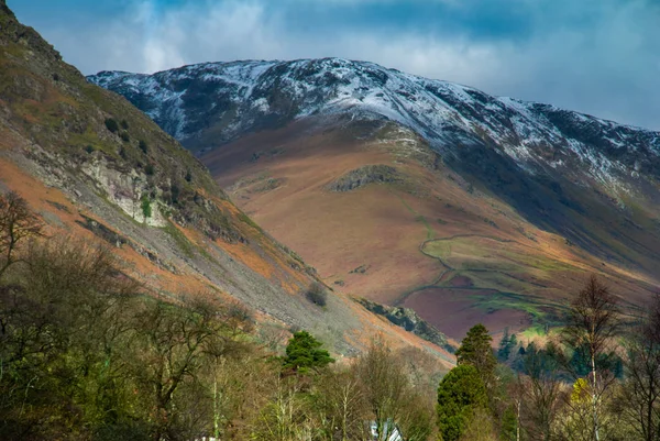 Belle montagne nella zona Lake District . — Foto Stock