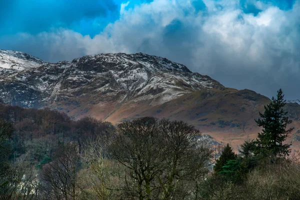 Belle montagne nella zona Lake District . — Foto Stock