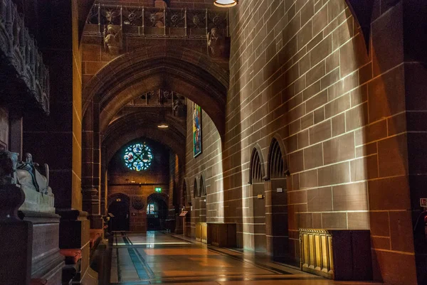 Intérieur de la cathédrale de Liverpool — Photo