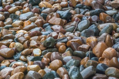 büyük çakıl arka plan. Taş doku