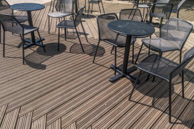 Kafeterya, Açık Cafe Masa ve Sandalyeler, Açık Restoran Co