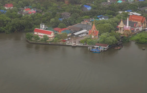 Bangkok Thailandia Giugno 2020 Veduta Aerea Sull Area Verde Del — Foto Stock