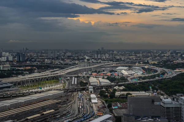 Bangkok Thailand Jul 2020 Aerial View Bang Sue Central Station — Stock Photo, Image
