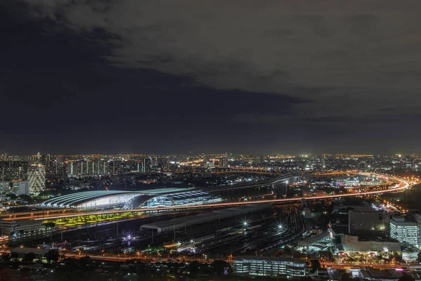 Bangkok Thailand Aug 2020 Aerial View Bang Sue Central Station — Stock Photo, Image