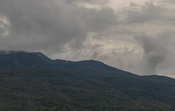 Beauty Sky Day Και Big Mountain Στο Παρασκήνιο Στο Doi — Φωτογραφία Αρχείου