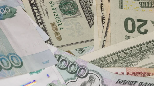 Heap American Dollars Banknotes Background Wealth Savings — Stock Photo, Image