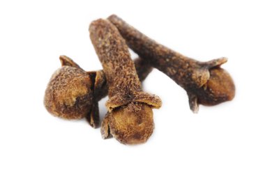 Kuru karanfil, baharat arka plan closeup