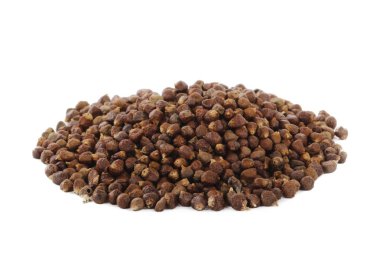 Kuru baharat yığınının kapatılması, gıda arka planı