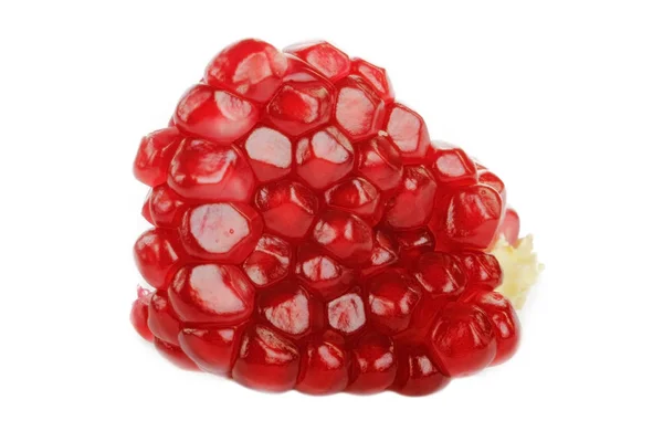 Pomegranate Seeds Isolated White Background — Stock Photo, Image