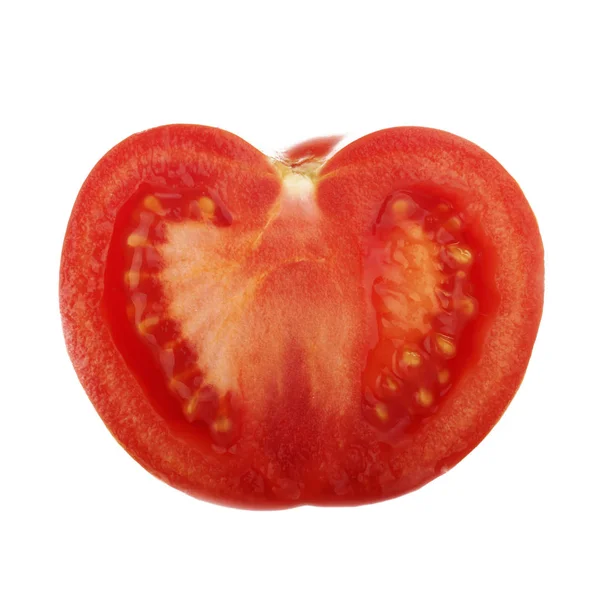 Frische Reife Tomaten Isoliert Auf Weißem Hintergrund — Stockfoto