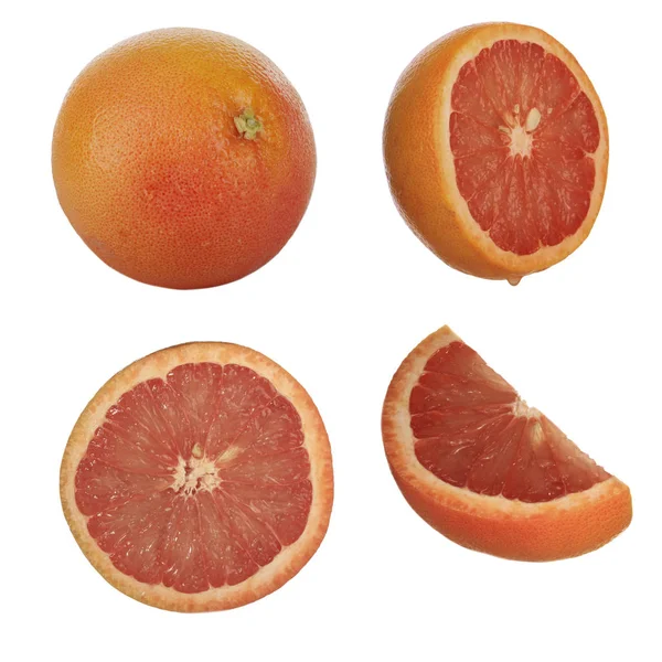 Primer Plano Naranja Roja Cítricos Tropicales — Foto de Stock