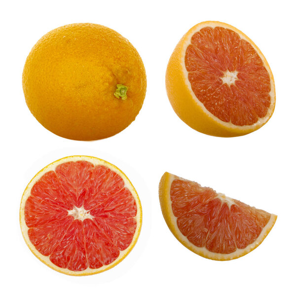 Closeup of red orange, food background