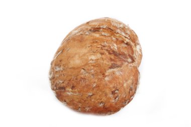 kestane rengi beyaz arkaplanda izole