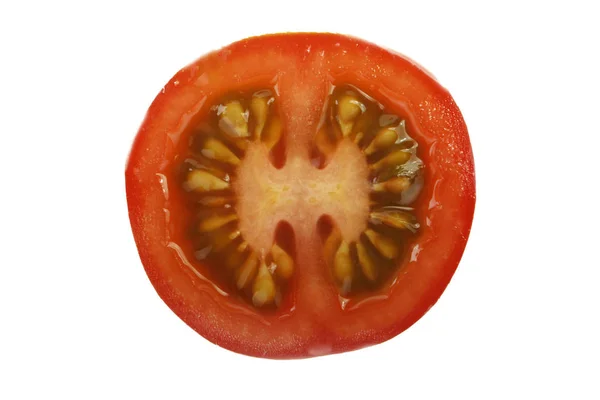 Frische Reife Tomaten Isoliert Auf Weißem Hintergrund — Stockfoto