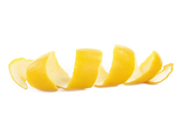 Närbild Högen Citrus Peeling Mat Bakgrund — Stockfoto